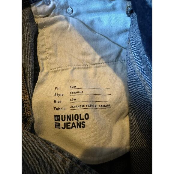 EUC Uniqlo Selvedge Denim Jeans – Men’s 29x32 RawDenim Streetwear HeritageDenim - Picture 6 of 7